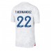 Tanie Strój piłkarski Francja Theo Hernandez #22 Koszulka Wyjazdowej MŚ 2022 Krótkie Rękawy